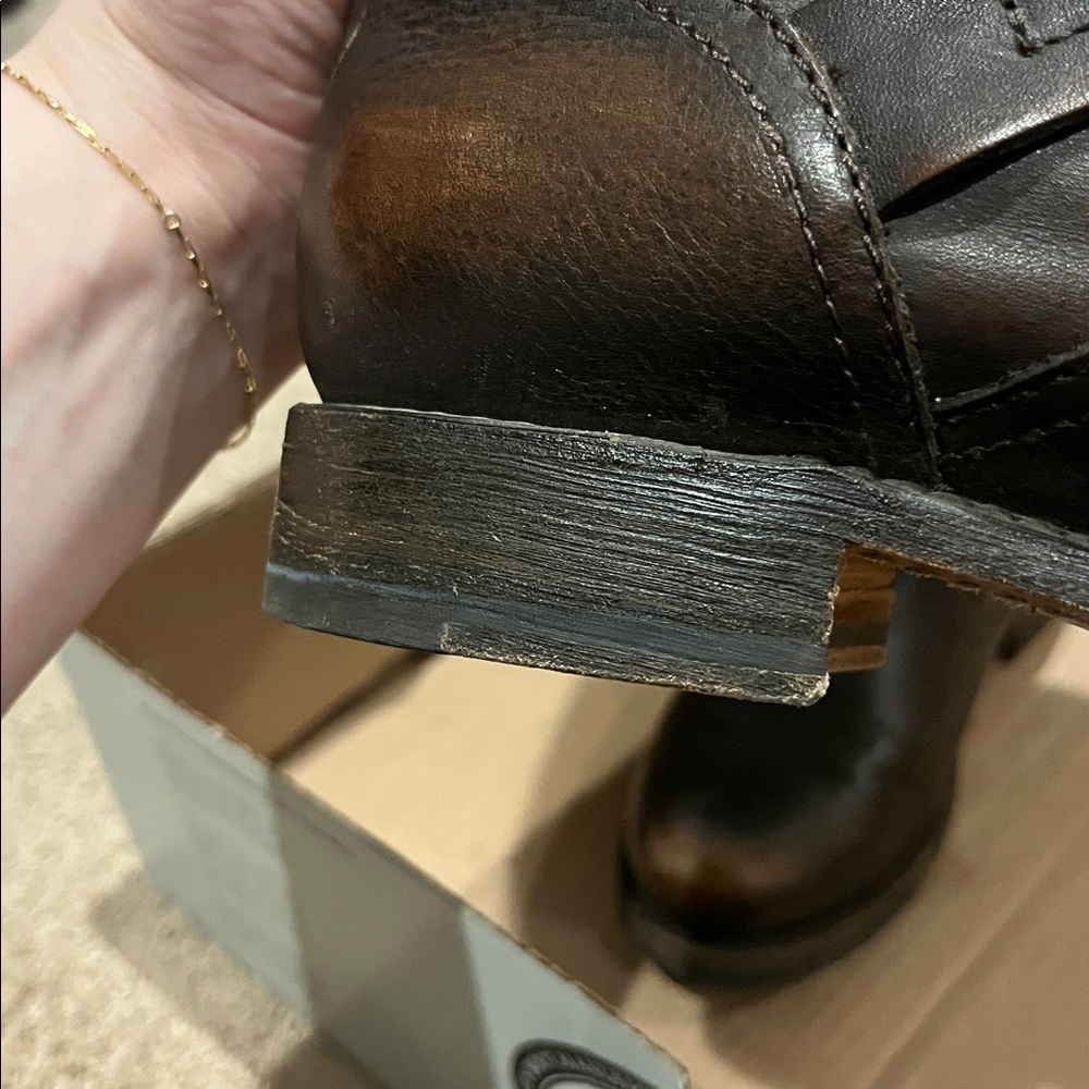 FRYE Brown Leather Boots - Picture 12 of 17